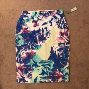Pencil Skirt - Multicolor NBW - New With Tags